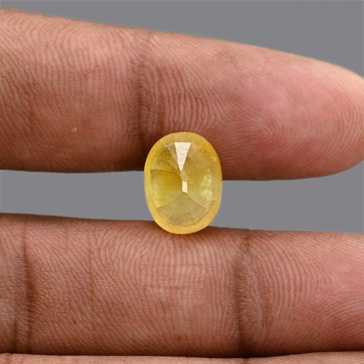 Yellow Sapphire 6.91 Carat