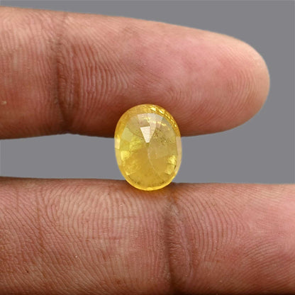 Yellow Sapphire 7.2 Carat