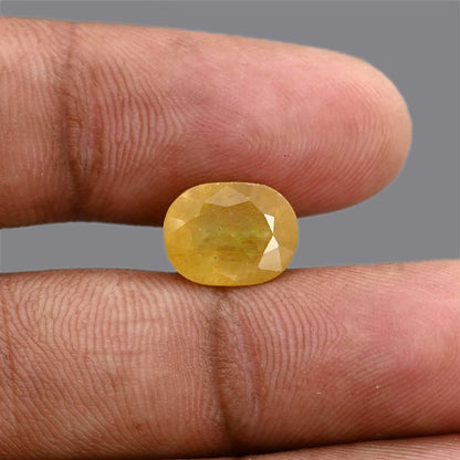 Yellow Sapphire 6.12 Carat