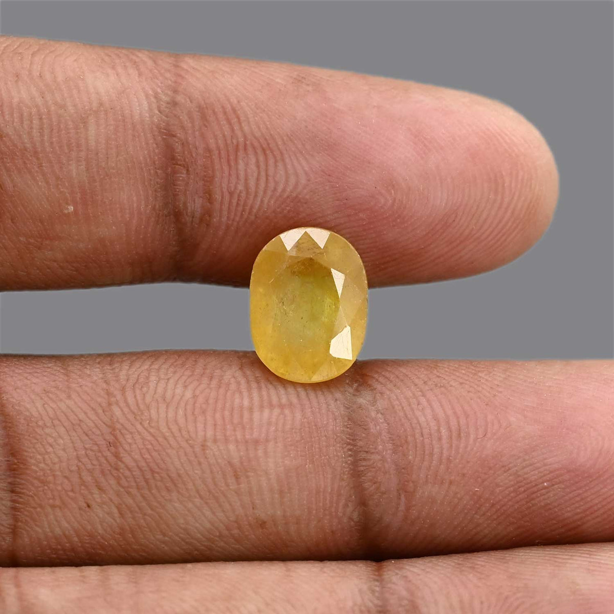 Yellow Sapphire 6.12 Carat