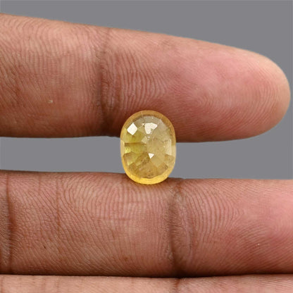 Yellow Sapphire 6.12 Carat