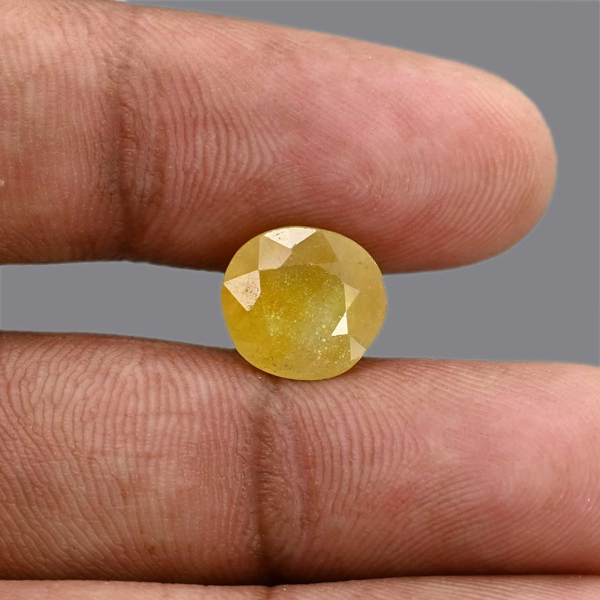 Yellow Sapphire 6.32 Carat