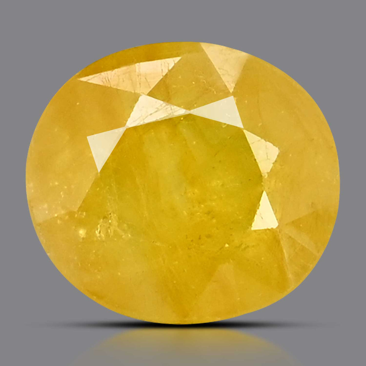 Yellow Sapphire 5.55 Carat