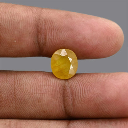 Yellow Sapphire 5.55 Carat