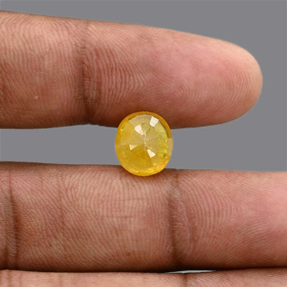 Yellow Sapphire 5.55 Carat