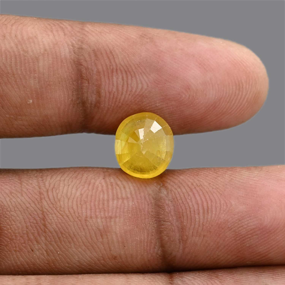 Yellow Sapphire 5.27 Carat