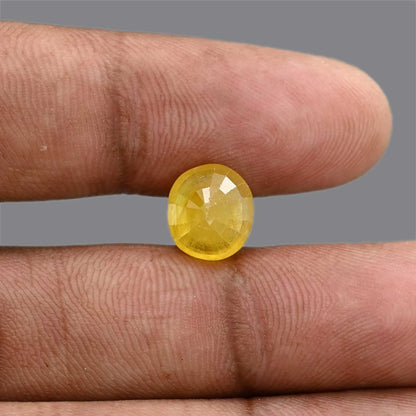 Yellow Sapphire 5.27 Carat