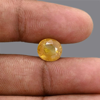 Yellow Sapphire 4.42 Carat
