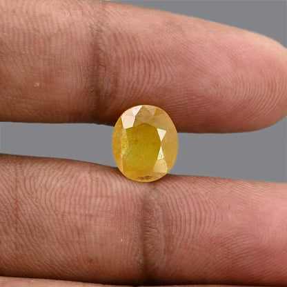 Yellow Sapphire 4.27 Carat