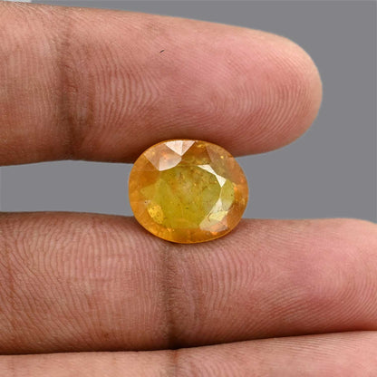 Yellow Sapphire 7.69 Carat