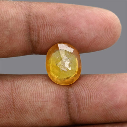 Yellow Sapphire 7.69 Carat