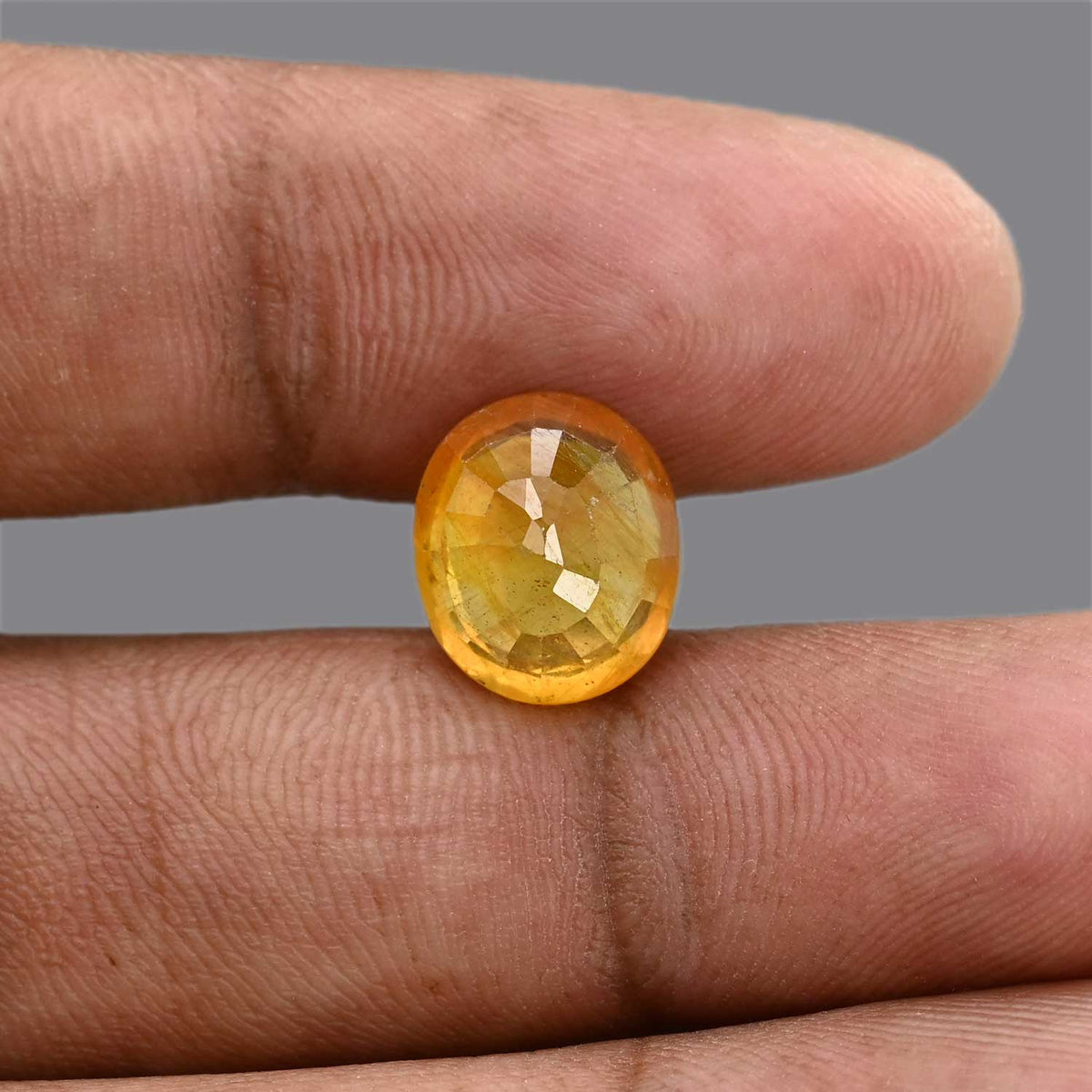 Yellow Sapphire 6.88 Carat