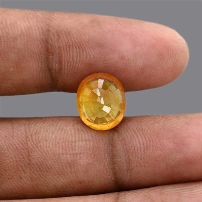 Yellow Sapphire 6.88 Carat