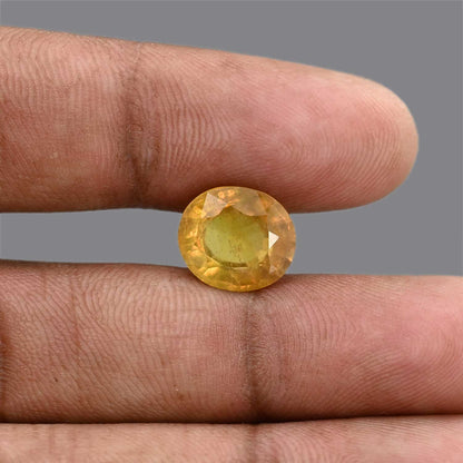 Yellow Sapphire 7.26 Carat