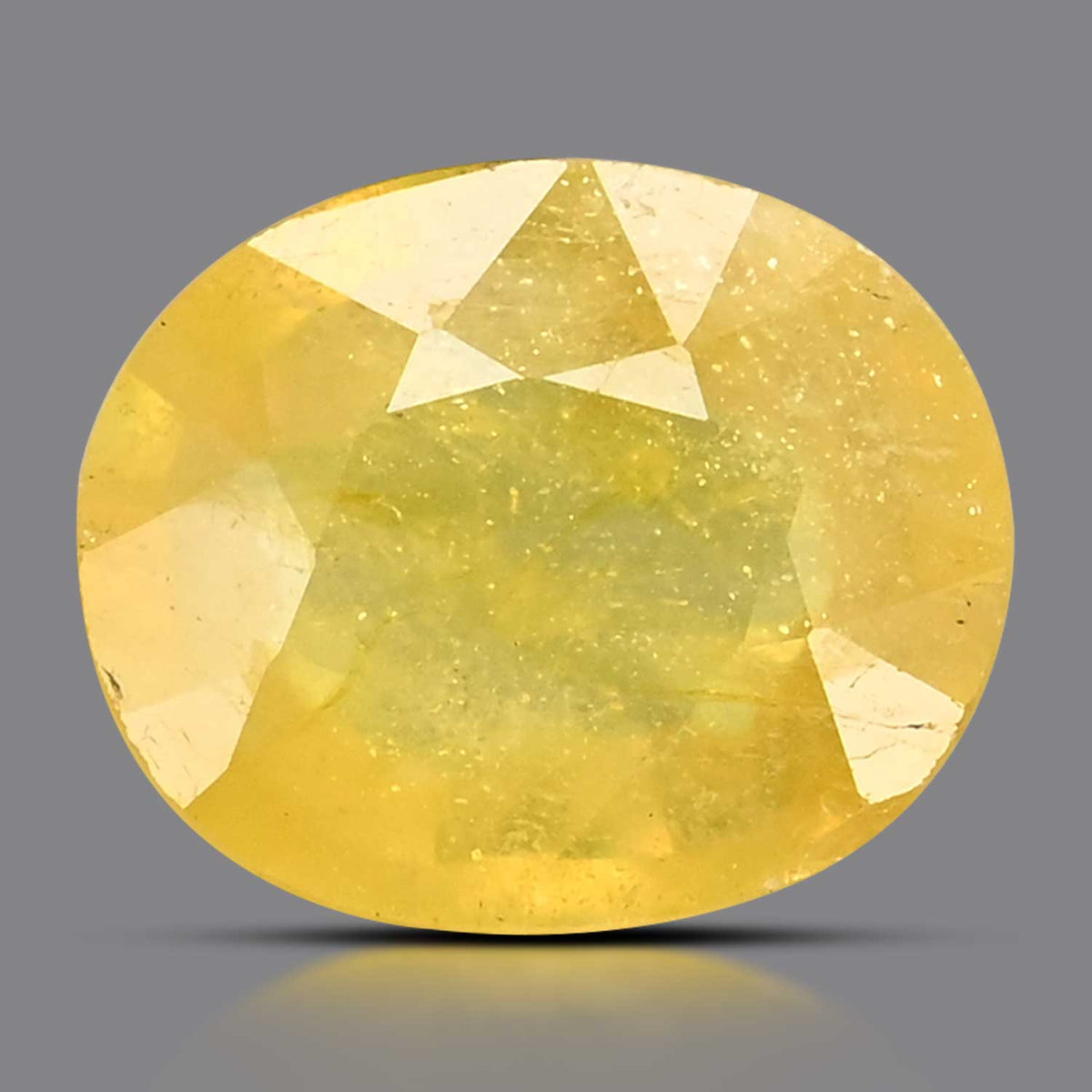 Yellow Sapphire 5.91 Carat