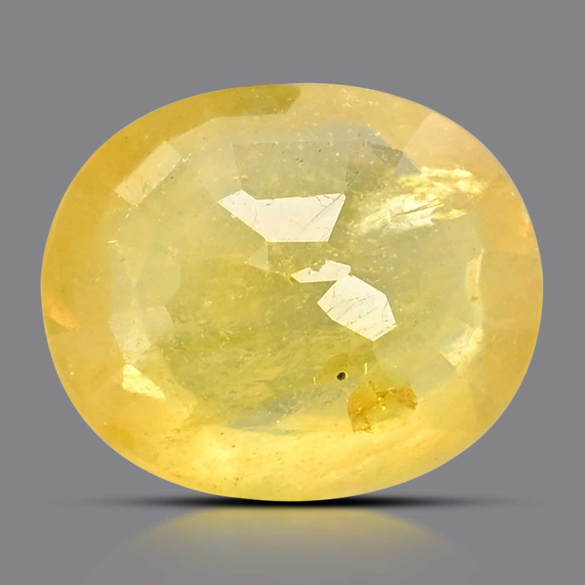 Yellow Sapphire 5.91 Carat