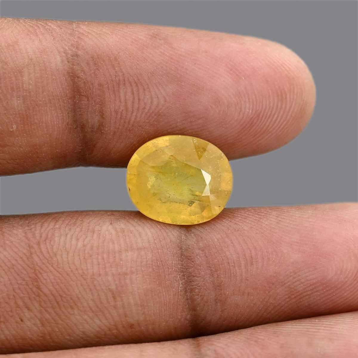 Yellow Sapphire 5.91 Carat