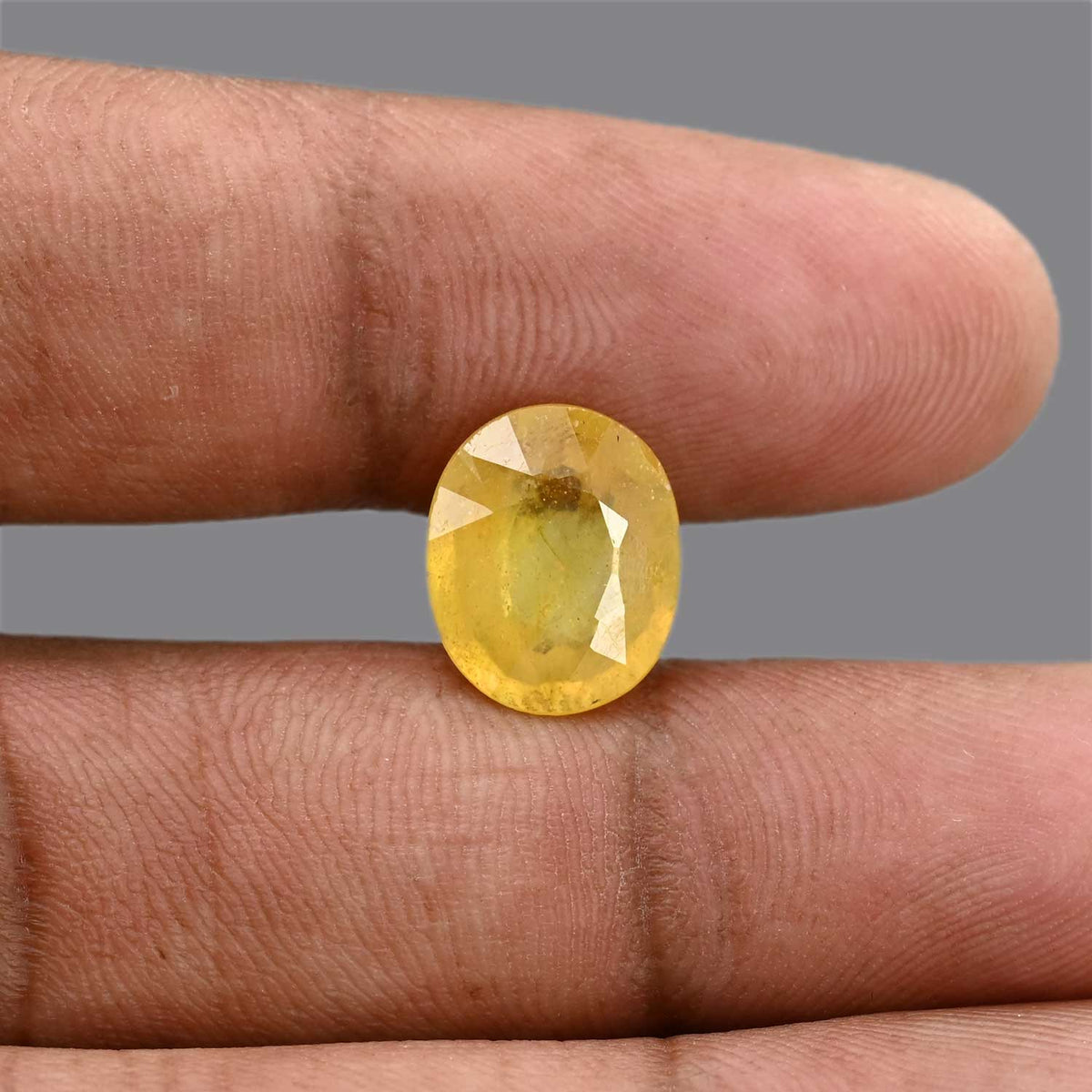 Yellow Sapphire 5.91 Carat