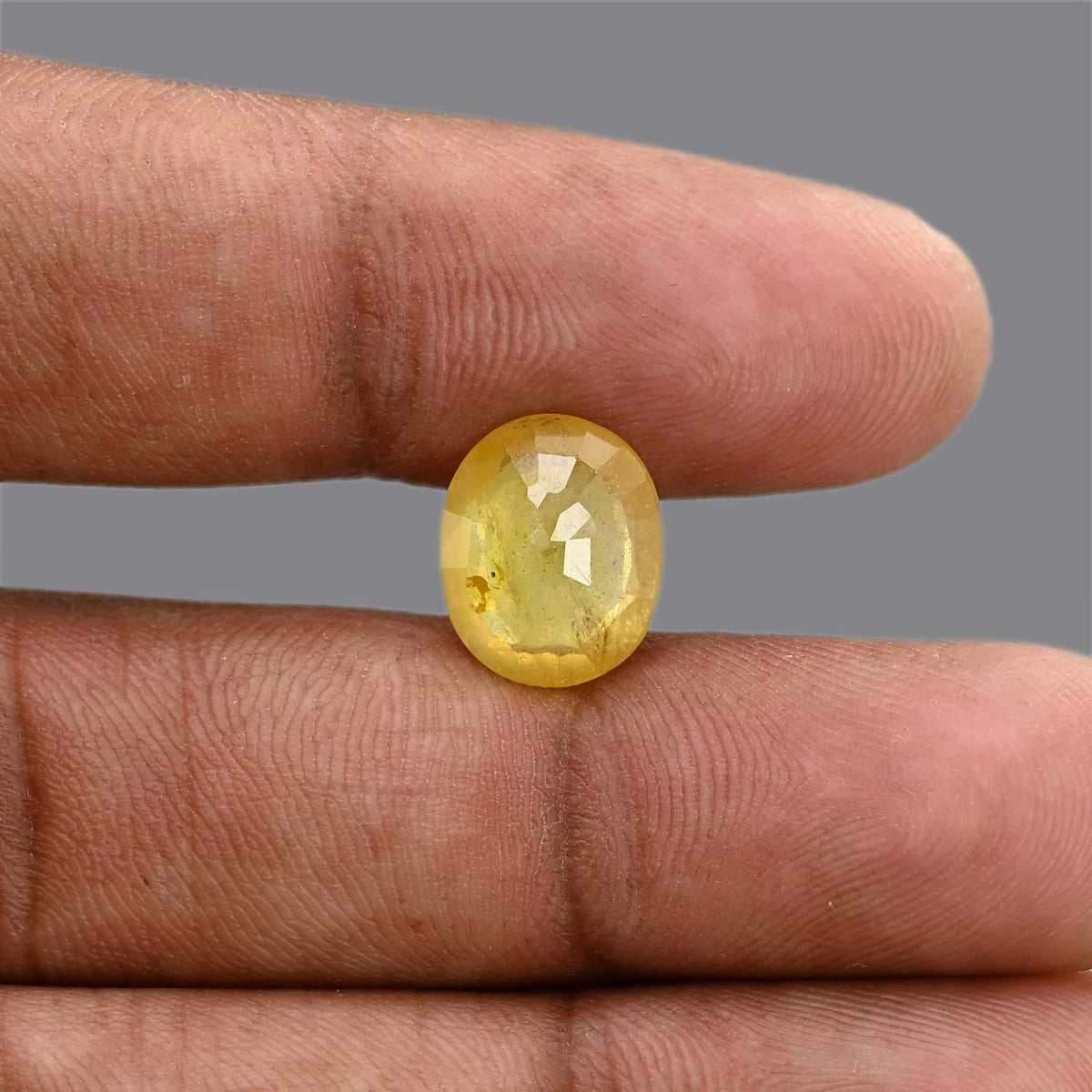 Yellow Sapphire 5.91 Carat