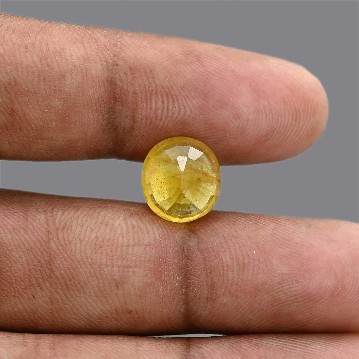 Yellow Sapphire 7.17 Carat