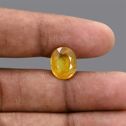 Yellow Sapphire 6.26 Carat