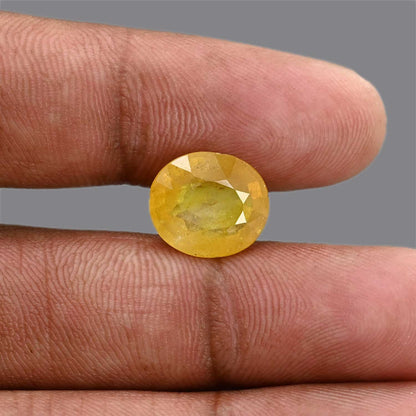 Yellow Sapphire 6.94 Carat
