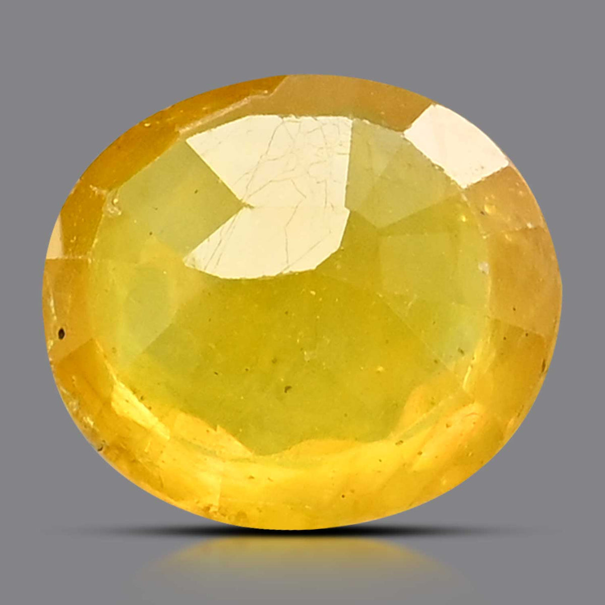 Yellow Sapphire 4.66 Carat