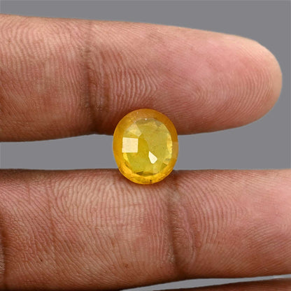 Yellow Sapphire 4.66 Carat