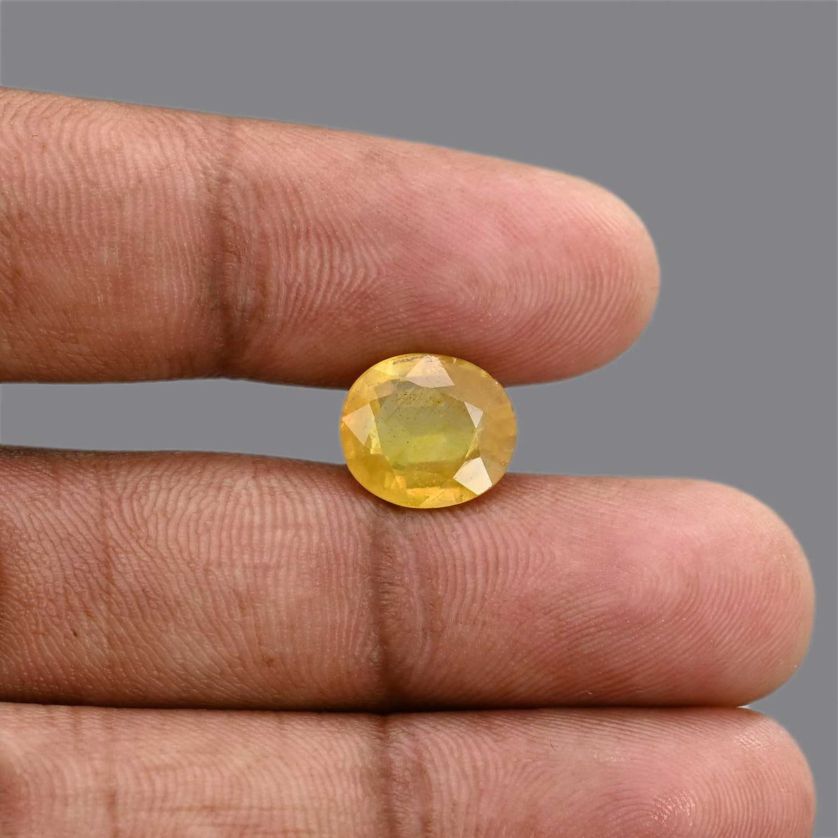 Yellow Sapphire 5.48 Carat