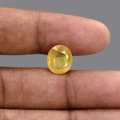 Yellow Sapphire 5.48 Carat