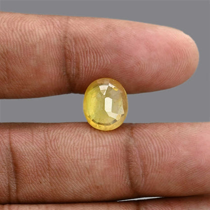 Yellow Sapphire 5.48 Carat