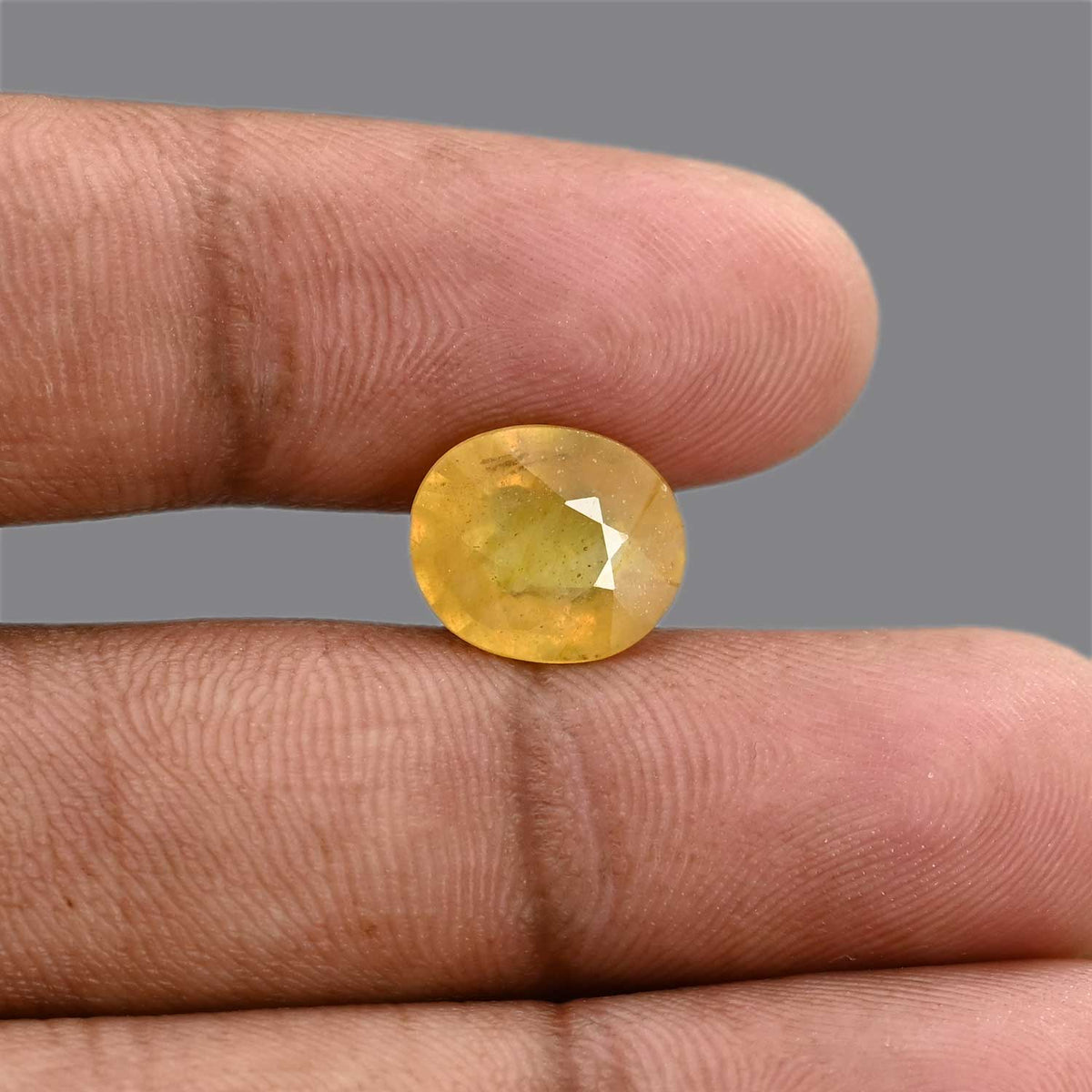 Yellow Sapphire 5.76 Carat