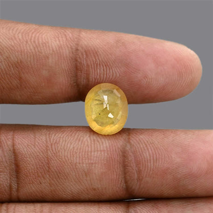 Yellow Sapphire 5.76 Carat