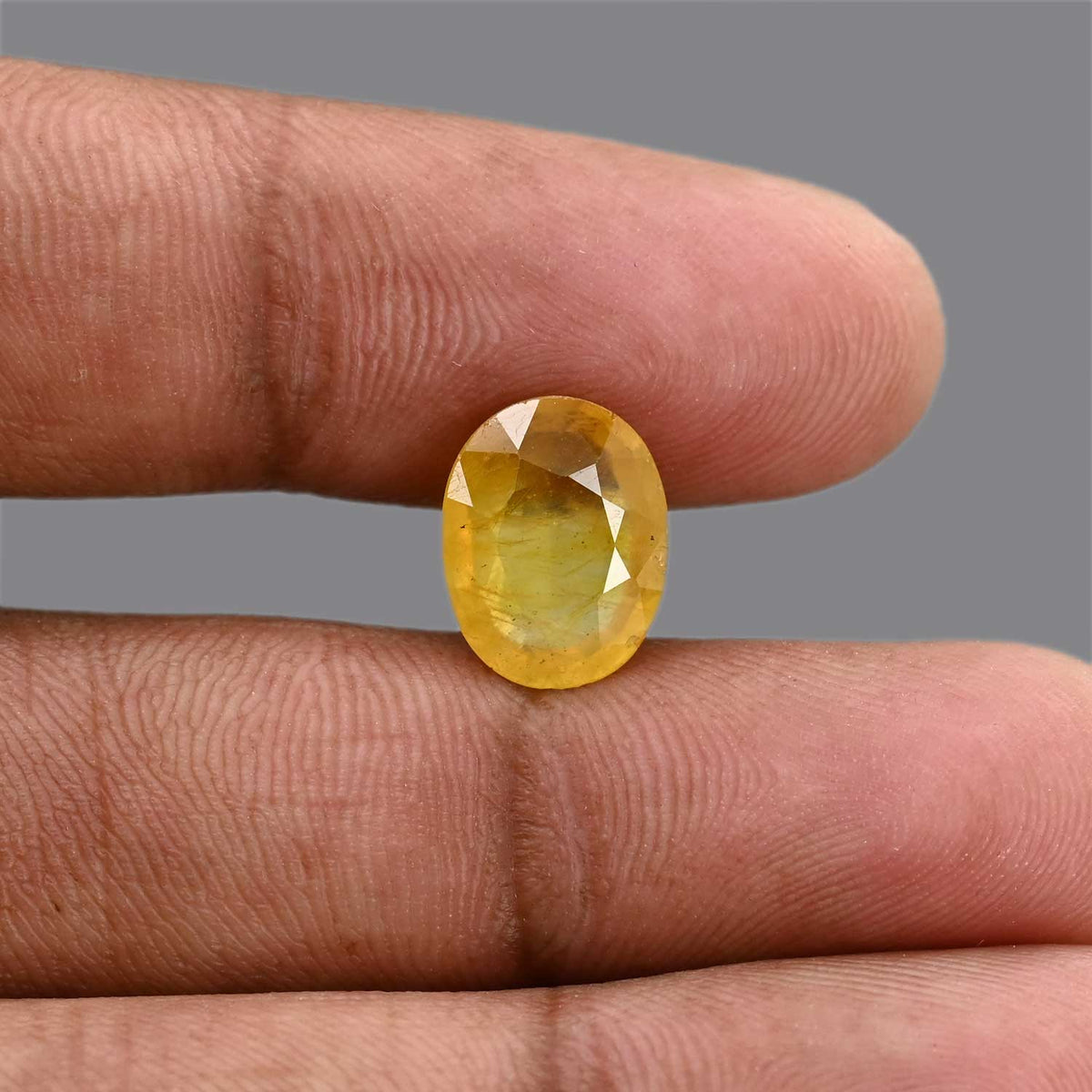 Yellow Sapphire 5.45 Carat