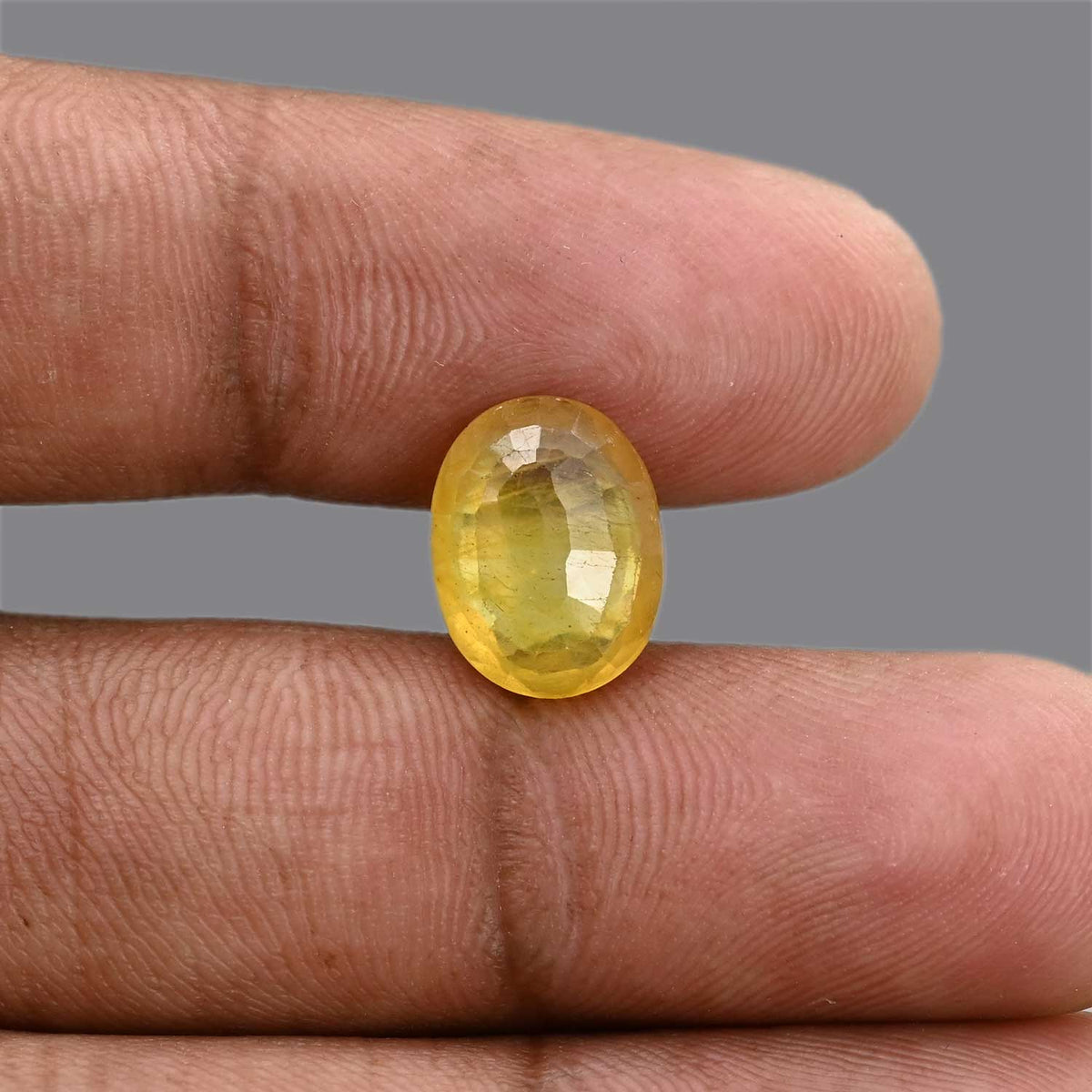 Yellow Sapphire 5.45 Carat