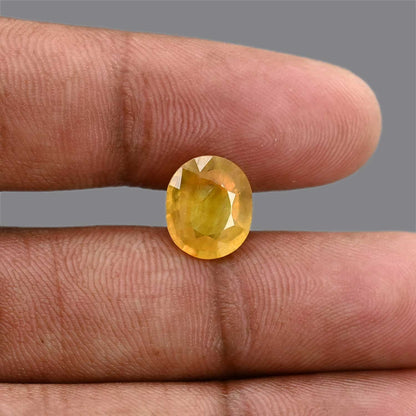 Yellow Sapphire 5.35 Carat