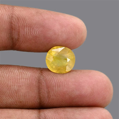 Yellow Sapphire 6.12 Carat