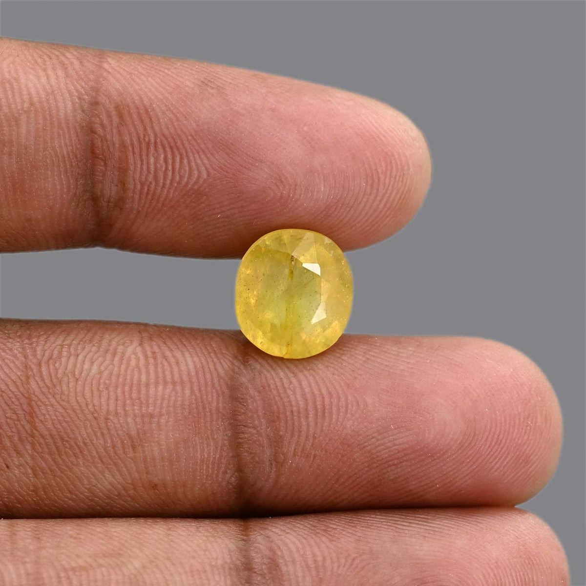 Yellow Sapphire 6.12 Carat