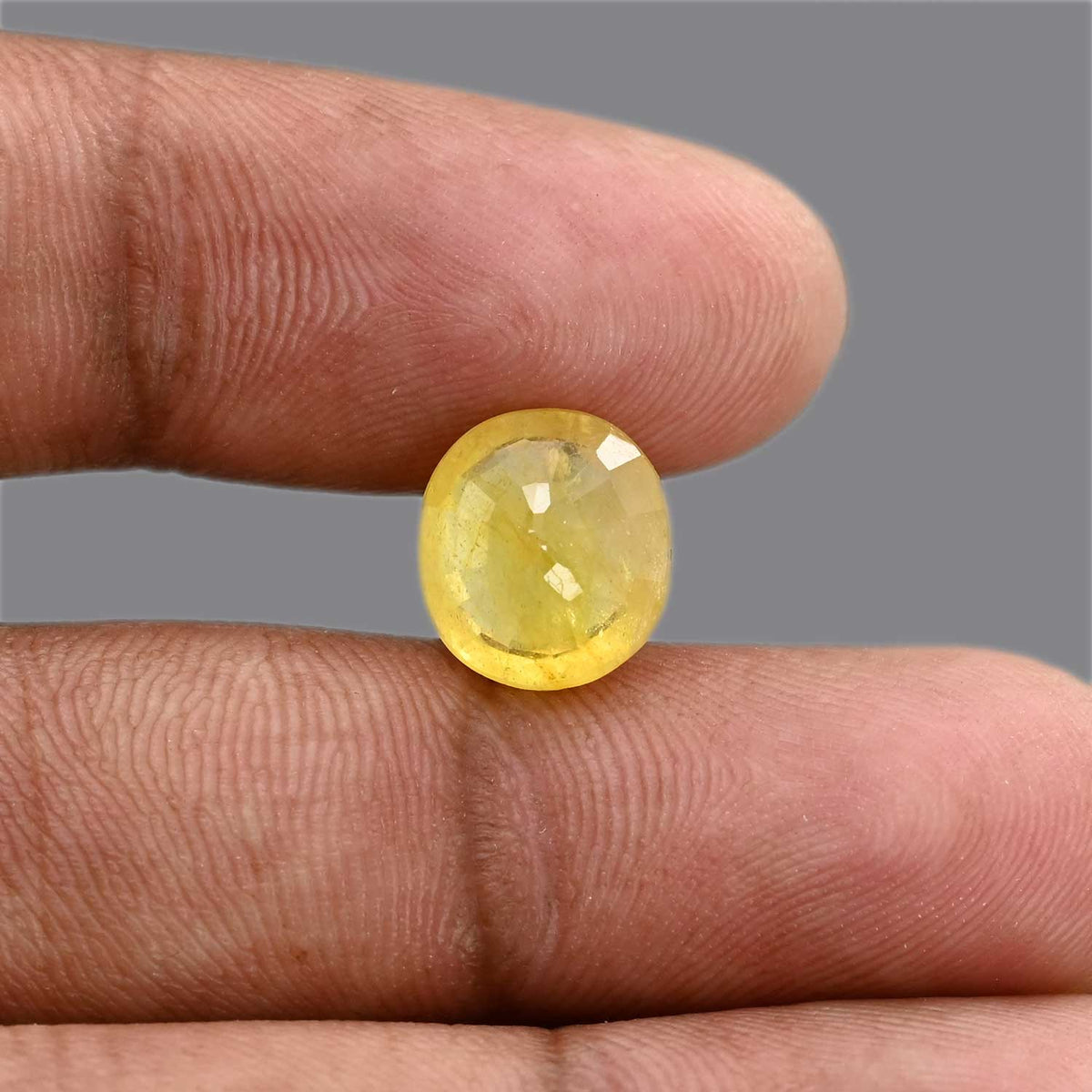 Yellow Sapphire 6.12 Carat