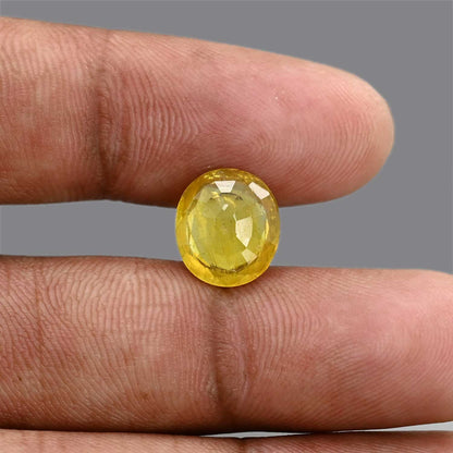Yellow Sapphire 5.23 Carat