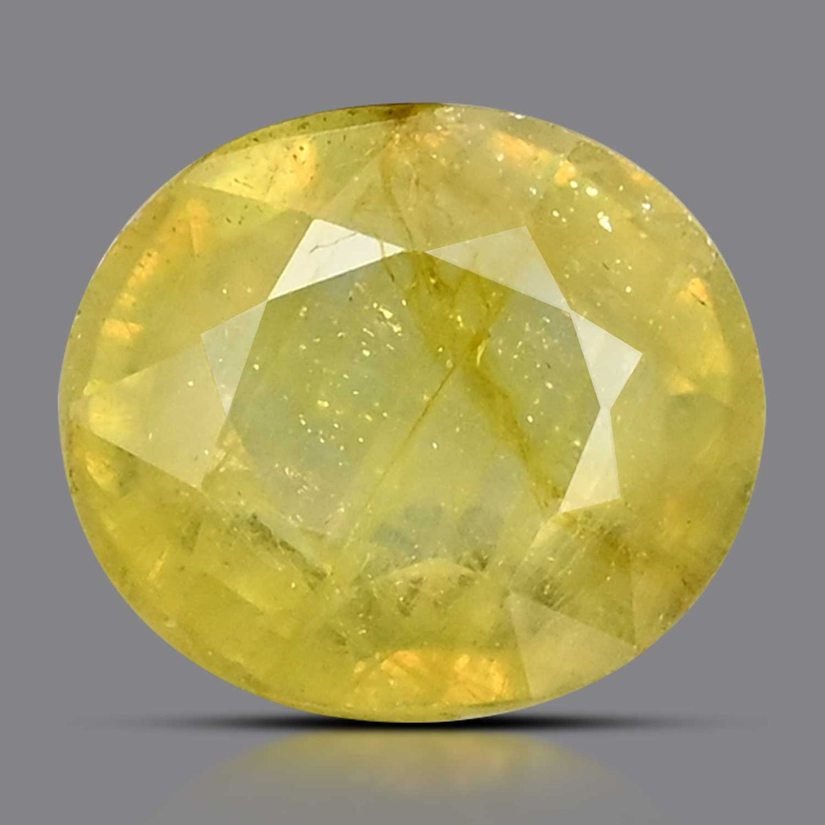 Yellow Sapphire 5.91 Carat