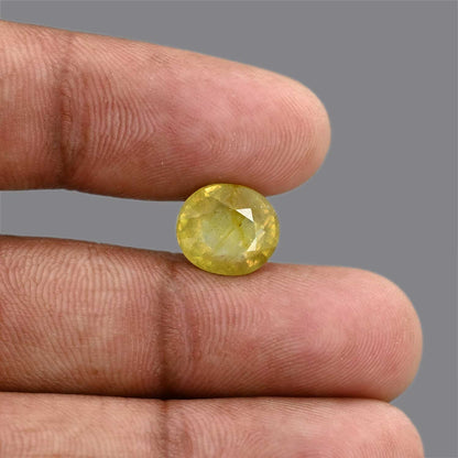 Yellow Sapphire 5.91 Carat