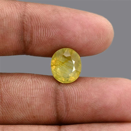 Yellow Sapphire 5.91 Carat