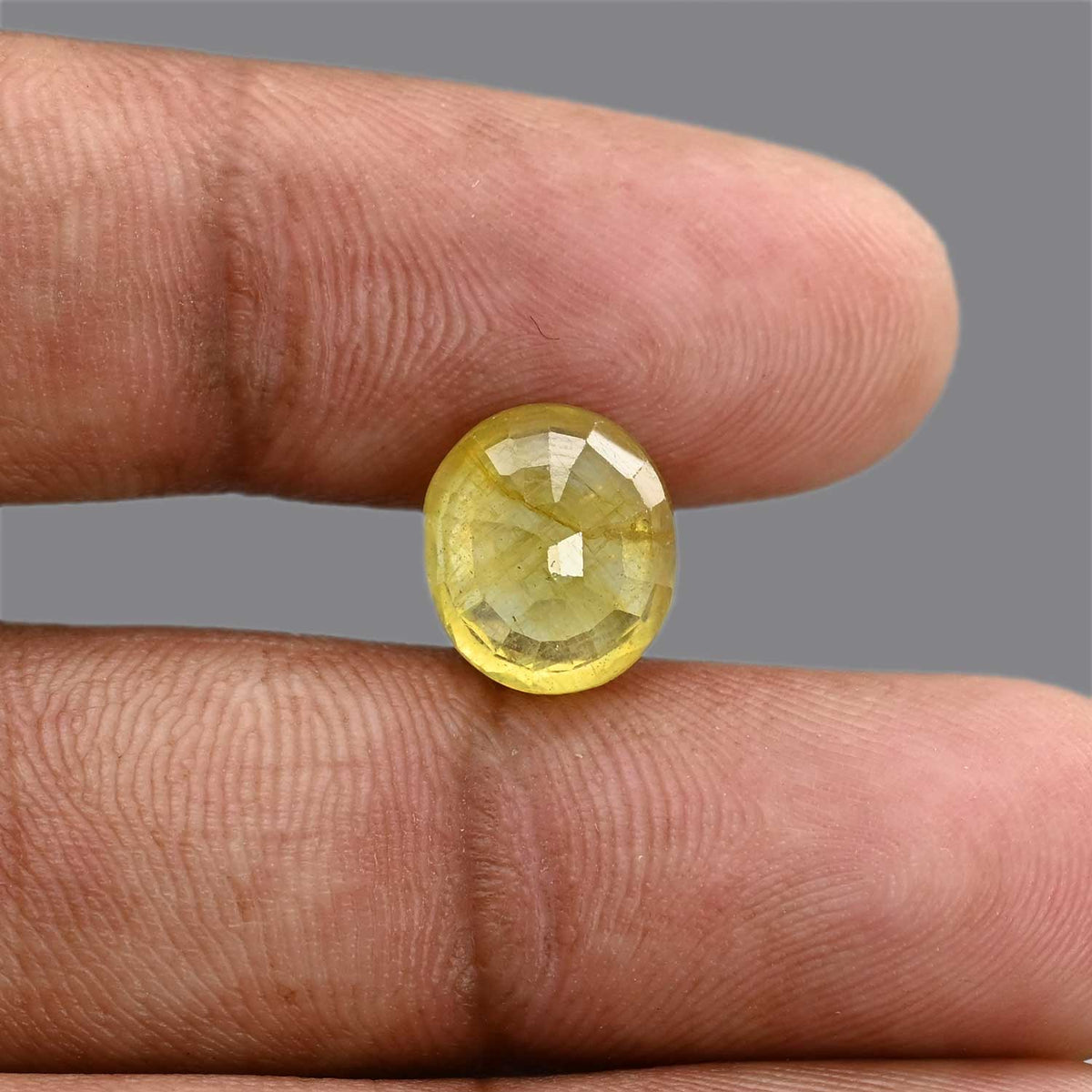 Yellow Sapphire 5.91 Carat