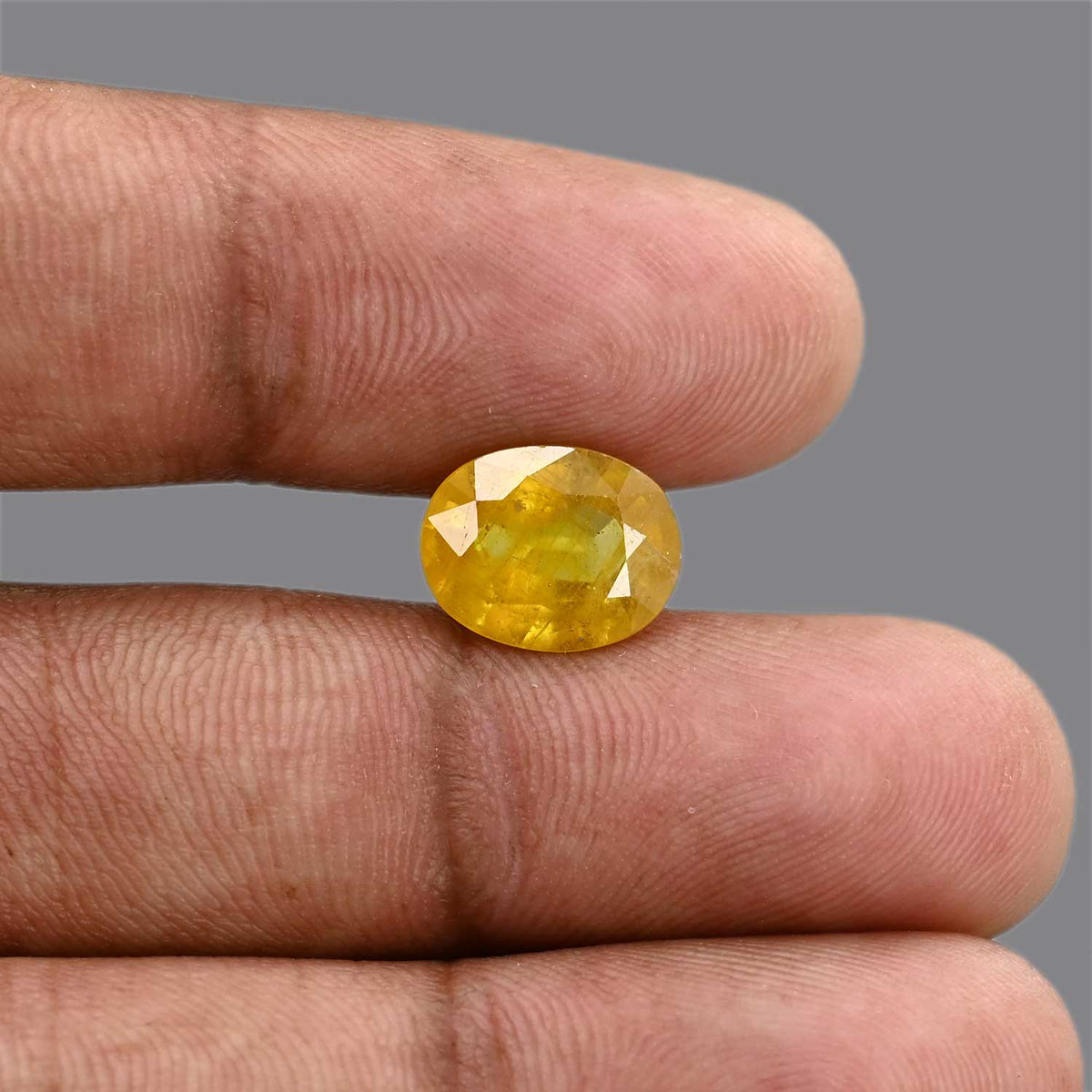Yellow Sapphire 4.91 Carat