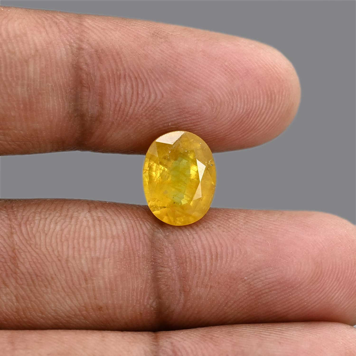 Yellow Sapphire 4.91 Carat