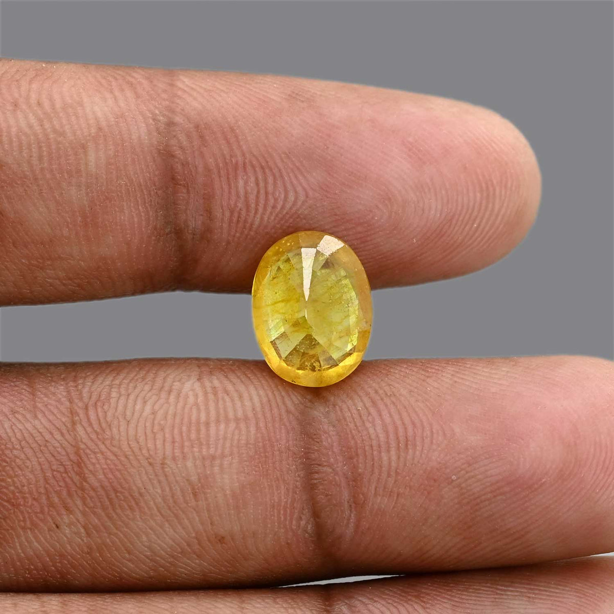 Yellow Sapphire 4.91 Carat