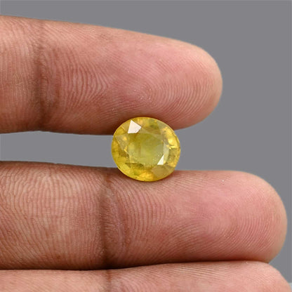 Yellow Sapphire 5.7 Carat