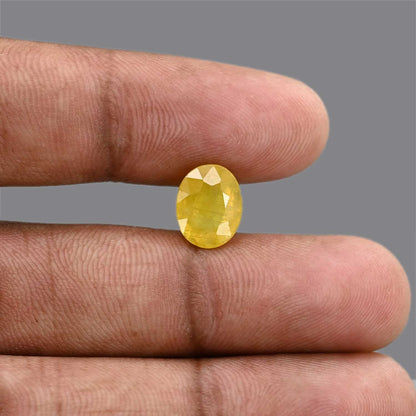 Yellow Sapphire 5.43 Carat
