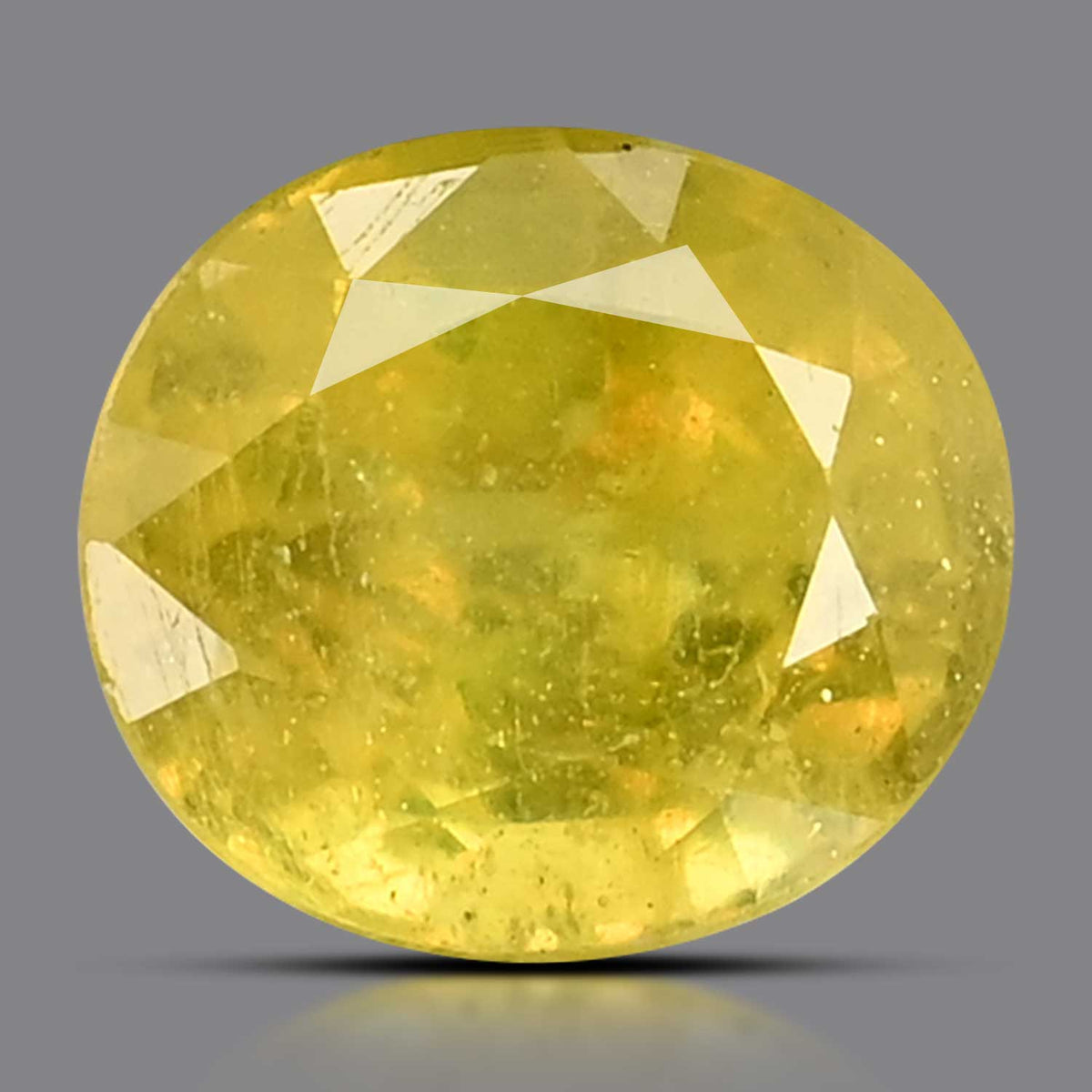 Yellow Sapphire 5.52 Carat